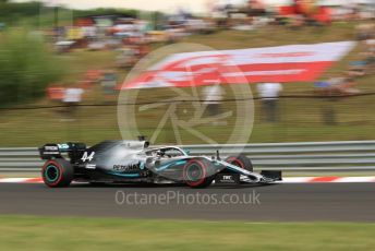 World © Octane Photographic Ltd. Formula 1 – Hungarian GP - Practice 1. Mercedes AMG Petronas Motorsport AMG F1 W10 EQ Power+ - Lewis Hamilton. Hungaroring, Budapest, Hungary. Friday 2nd August 2019.