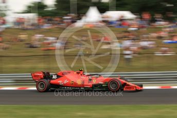 World © Octane Photographic Ltd. Formula 1 – Hungarian GP - Practice 1. Scuderia Ferrari SF90 – Charles Leclerc. Hungaroring, Budapest, Hungary. Friday 2nd August 2019.
