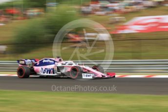 World © Octane Photographic Ltd. Formula 1 – Hungarian GP - Practice 1. SportPesa Racing Point RP19 - Sergio Perez. Hungaroring, Budapest, Hungary. Friday 2nd August 2019.