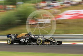 World © Octane Photographic Ltd. Formula 1 – Hungarian GP - Practice 1. Rich Energy Haas F1 Team VF19 – Romain Grosjean. Hungaroring, Budapest, Hungary. Friday 2nd August 2019.