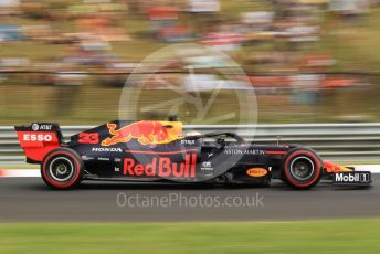 World © Octane Photographic Ltd. Formula 1 – Hungarian GP - Practice 1. Aston Martin Red Bull Racing RB15 – Max Verstappen. Hungaroring, Budapest, Hungary. Friday 2nd August 2019.