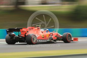 World © Octane Photographic Ltd. Formula 1 – Hungarian GP - Practice 1. Scuderia Ferrari SF90 – Charles Leclerc. Hungaroring, Budapest, Hungary. Friday 2nd August 2019.