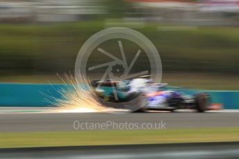 World © Octane Photographic Ltd. Formula 1 – Hungarian GP - Practice 1. Scuderia Toro Rosso STR14 – Daniil Kvyat. Hungaroring, Budapest, Hungary. Friday 2nd August 2019.