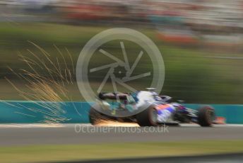 World © Octane Photographic Ltd. Formula 1 – Hungarian GP - Practice 1. Scuderia Toro Rosso STR14 – Daniil Kvyat. Hungaroring, Budapest, Hungary. Friday 2nd August 2019.