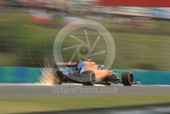 World © Octane Photographic Ltd. Formula 1 – Hungarian GP - Practice 1. McLaren MCL34 – Carlos Sainz. Hungaroring, Budapest, Hungary. Friday 2nd August 2019.