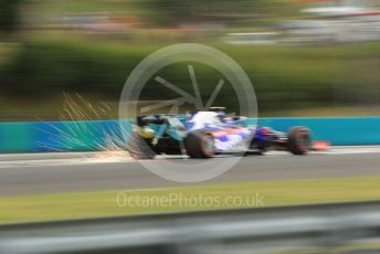 World © Octane Photographic Ltd. Formula 1 – Hungarian GP - Practice 1. Scuderia Toro Rosso STR14 – Alexander Albon. Hungaroring, Budapest, Hungary. Friday 2nd August 2019.