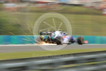 World © Octane Photographic Ltd. Formula 1 – Hungarian GP - Practice 1. Scuderia Toro Rosso STR14 – Alexander Albon. Hungaroring, Budapest, Hungary. Friday 2nd August 2019.