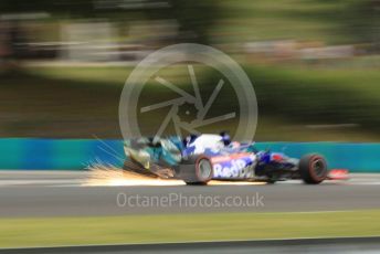 World © Octane Photographic Ltd. Formula 1 – Hungarian GP - Practice 1. Scuderia Toro Rosso STR14 – Daniil Kvyat. Hungaroring, Budapest, Hungary. Friday 2nd August 2019.