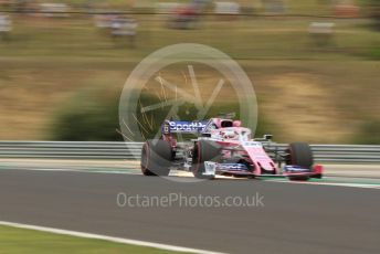 World © Octane Photographic Ltd. Formula 1 – Hungarian GP - Practice 1. SportPesa Racing Point RP19 - Sergio Perez. Hungaroring, Budapest, Hungary. Friday 2nd August 2019.