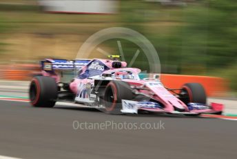 World © Octane Photographic Ltd. Formula 1 – Hungarian GP - Practice 1. SportPesa Racing Point RP19 – Lance Stroll. Hungaroring, Budapest, Hungary. Friday 2nd August 2019.