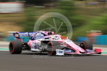 World © Octane Photographic Ltd. Formula 1 – Hungarian GP - Practice 1. SportPesa Racing Point RP19 - Sergio Perez. Hungaroring, Budapest, Hungary. Friday 2nd August 2019.