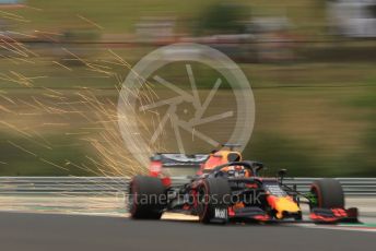 World © Octane Photographic Ltd. Formula 1 – Hungarian GP - Practice 1. Aston Martin Red Bull Racing RB15 – Max Verstappen. Hungaroring, Budapest, Hungary. Friday 2nd August 2019.