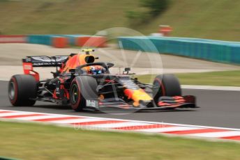 World © Octane Photographic Ltd. Formula 1 – Hungarian GP - Practice 1. Aston Martin Red Bull Racing RB15 – Pierre Gasly. Hungaroring, Budapest, Hungary. Friday 2nd August 2019.