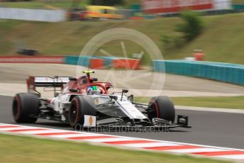 World © Octane Photographic Ltd. Formula 1 – Hungarian GP - Practice 1. Alfa Romeo Racing C38 – Antonio Giovinazzi. Hungaroring, Budapest, Hungary. Friday 2nd August 2019.