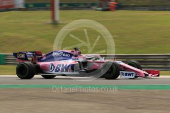 World © Octane Photographic Ltd. Formula 1 – Hungarian GP - Practice 1. SportPesa Racing Point RP19 - Sergio Perez. Hungaroring, Budapest, Hungary. Friday 2nd August 2019.