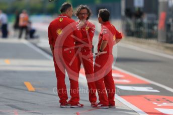 World © Octane Photographic Ltd. Formula 1 - Hungarian GP - Practice 1. Laurent Mekies – Sporting Director of Scuderia Ferrari. Hungaroring, Budapest, Hungary. Friday 2nd August 2019.