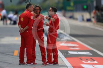 World © Octane Photographic Ltd. Formula 1 - Hungarian GP - Practice 1. Laurent Mekies – Sporting Director of Scuderia Ferrari. Hungaroring, Budapest, Hungary. Friday 2nd August 2019.