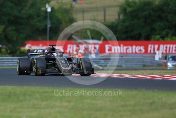 World © Octane Photographic Ltd. Formula 1 – Hungarian GP - Practice 1. Rich Energy Haas F1 Team VF19 – Romain Grosjean. Hungaroring, Budapest, Hungary. Friday 2nd August 2019.