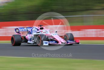 World © Octane Photographic Ltd. Formula 1 – Hungarian GP - Practice 1. SportPesa Racing Point RP19 - Sergio Perez. Hungaroring, Budapest, Hungary. Friday 2nd August 2019.