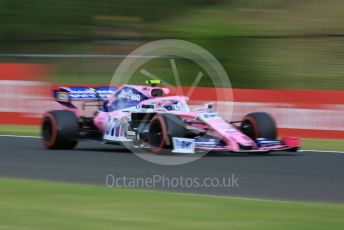 World © Octane Photographic Ltd. Formula 1 – Hungarian GP - Practice 1. SportPesa Racing Point RP19 – Lance Stroll. Hungaroring, Budapest, Hungary. Friday 2nd August 2019.