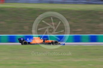 World © Octane Photographic Ltd. Formula 1 – Hungarian GP - Practice 1. McLaren MCL34 – Carlos Sainz. Hungaroring, Budapest, Hungary. Friday 2nd August 2019.