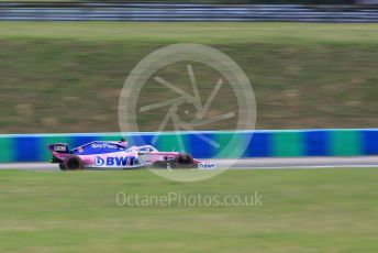 World © Octane Photographic Ltd. Formula 1 – Hungarian GP - Practice 1. SportPesa Racing Point RP19 - Sergio Perez. Hungaroring, Budapest, Hungary. Friday 2nd August 2019.