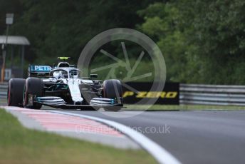 World © Octane Photographic Ltd. Formula 1 – Hungarian GP - Practice 1. Mercedes AMG Petronas Motorsport AMG F1 W10 EQ Power+ - Valtteri Bottas. Hungaroring, Budapest, Hungary. Friday 2nd August 2019.