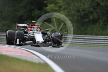 World © Octane Photographic Ltd. Formula 1 – Hungarian GP - Practice 1. Alfa Romeo Racing C38 – Antonio Giovinazzi. Hungaroring, Budapest, Hungary. Friday 2nd August 2019.