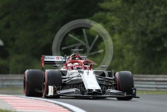 World © Octane Photographic Ltd. Formula 1 – Hungarian GP - Practice 1. Alfa Romeo Racing C38 – Kimi Raikkonen. Hungaroring, Budapest, Hungary. Friday 2nd August 2019.