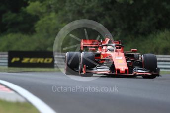 World © Octane Photographic Ltd. Formula 1 – Hungarian GP - Practice 1. Scuderia Ferrari SF90 – Sebastian Vettel. Hungaroring, Budapest, Hungary. Friday 2nd August 2019.