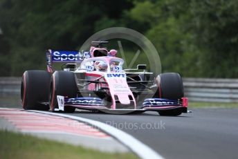 World © Octane Photographic Ltd. Formula 1 – Hungarian GP - Practice 1. SportPesa Racing Point RP19 - Sergio Perez. Hungaroring, Budapest, Hungary. Friday 2nd August 2019.