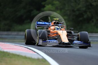 World © Octane Photographic Ltd. Formula 1 – Hungarian GP - Practice 1. McLaren MCL34 – Lando Norris. Hungaroring, Budapest, Hungary. Friday 2nd August 2019.