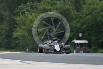 World © Octane Photographic Ltd. Formula 1 – Hungarian GP - Practice 1. Rich Energy Haas F1 Team VF19 – Romain Grosjean. Hungaroring, Budapest, Hungary. Friday 2nd August 2019.