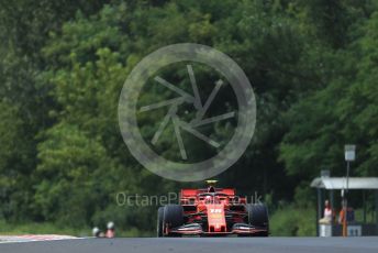 World © Octane Photographic Ltd. Formula 1 – Hungarian GP - Practice 1. Scuderia Ferrari SF90 – Charles Leclerc. Hungaroring, Budapest, Hungary. Friday 2nd August 2019.