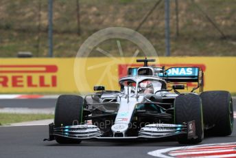 World © Octane Photographic Ltd. Formula 1 – Hungarian GP - Practice 1. Mercedes AMG Petronas Motorsport AMG F1 W10 EQ Power+ - Lewis Hamilton. Hungaroring, Budapest, Hungary. Friday 2nd August 2019.