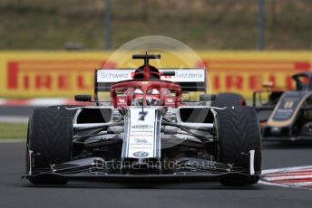 World © Octane Photographic Ltd. Formula 1 – Hungarian GP - Practice 1. Alfa Romeo Racing C38 – Kimi Raikkonen. Hungaroring, Budapest, Hungary. Friday 2nd August 2019.