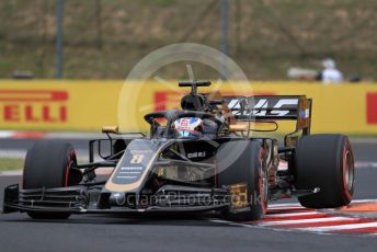 World © Octane Photographic Ltd. Formula 1 – Hungarian GP - Practice 1. Rich Energy Haas F1 Team VF19 – Romain Grosjean. Hungaroring, Budapest, Hungary. Friday 2nd August 2019.