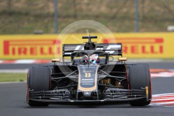 World © Octane Photographic Ltd. Formula 1 – Hungarian GP - Practice 1. Rich Energy Haas F1 Team VF19 – Romain Grosjean. Hungaroring, Budapest, Hungary. Friday 2nd August 2019.