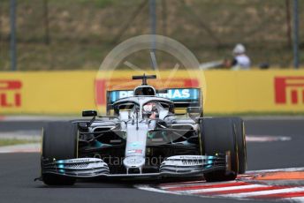 World © Octane Photographic Ltd. Formula 1 – Hungarian GP - Practice 1. Mercedes AMG Petronas Motorsport AMG F1 W10 EQ Power+ - Lewis Hamilton. Hungaroring, Budapest, Hungary. Friday 2nd August 2019.