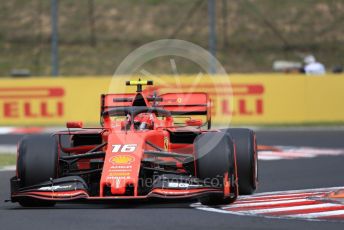 World © Octane Photographic Ltd. Formula 1 – Hungarian GP - Practice 1. Scuderia Ferrari SF90 – Charles Leclerc. Hungaroring, Budapest, Hungary. Friday 2nd August 2019.