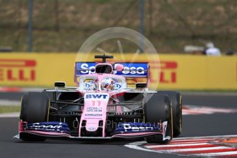 World © Octane Photographic Ltd. Formula 1 – Hungarian GP - Practice 1. SportPesa Racing Point RP19 - Sergio Perez. Hungaroring, Budapest, Hungary. Friday 2nd August 2019.