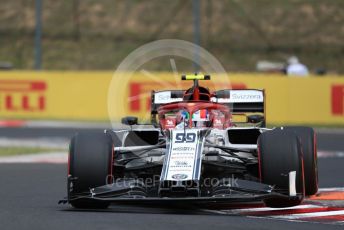 World © Octane Photographic Ltd. Formula 1 – Hungarian GP - Practice 1. Alfa Romeo Racing C38 – Antonio Giovinazzi. Hungaroring, Budapest, Hungary. Friday 2nd August 2019.