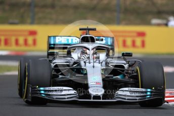 World © Octane Photographic Ltd. Formula 1 – Hungarian GP - Practice 1. Mercedes AMG Petronas Motorsport AMG F1 W10 EQ Power+ - Lewis Hamilton. Hungaroring, Budapest, Hungary. Friday 2nd August 2019.