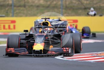 World © Octane Photographic Ltd. Formula 1 – Hungarian GP - Practice 1. Aston Martin Red Bull Racing RB15 – Max Verstappen. Hungaroring, Budapest, Hungary. Friday 2nd August 2019.