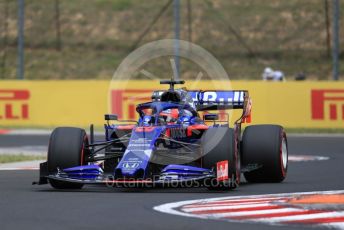 World © Octane Photographic Ltd. Formula 1 – Hungarian GP - Practice 1. Scuderia Toro Rosso STR14 – Daniil Kvyat. Hungaroring, Budapest, Hungary. Friday 2nd August 2019.