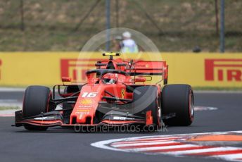 World © Octane Photographic Ltd. Formula 1 – Hungarian GP - Practice 1. Scuderia Ferrari SF90 – Charles Leclerc. Hungaroring, Budapest, Hungary. Friday 2nd August 2019.