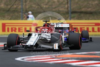 World © Octane Photographic Ltd. Formula 1 – Hungarian GP - Practice 1. Alfa Romeo Racing C38 – Kimi Raikkonen. Hungaroring, Budapest, Hungary. Friday 2nd August 2019.