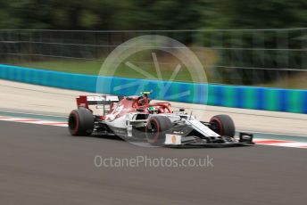 World © Octane Photographic Ltd. Formula 1 – Hungarian GP - Practice 2. Alfa Romeo Racing C38 – Antonio Giovinazzi. Hungaroring, Budapest, Hungary. Friday 2nd August 2019.