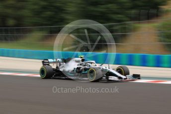 World © Octane Photographic Ltd. Formula 1 – Hungarian GP - Practice 2. Mercedes AMG Petronas Motorsport AMG F1 W10 EQ Power+ - Valtteri Bottas. Hungaroring, Budapest, Hungary. Friday 2nd August 2019.