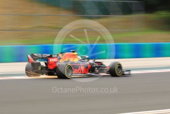 World © Octane Photographic Ltd. Formula 1 – Hungarian GP - Practice 2. Aston Martin Red Bull Racing RB15 – Max Verstappen. Hungaroring, Budapest, Hungary. Friday 2nd August 2019.